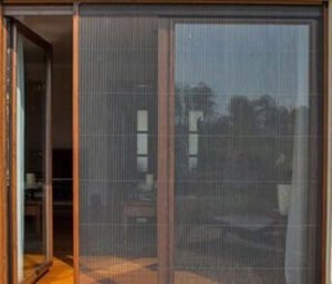 Sliding Door with Pleated Mosquito Net